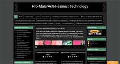 Desktop Screenshot of antifeministtech.info