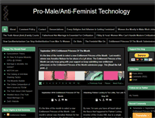Tablet Screenshot of antifeministtech.info